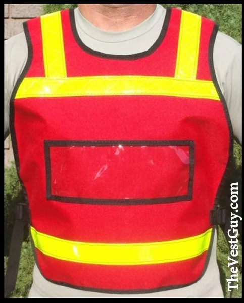 classic waistcoats for men -SAR II Placard Reflective Vest