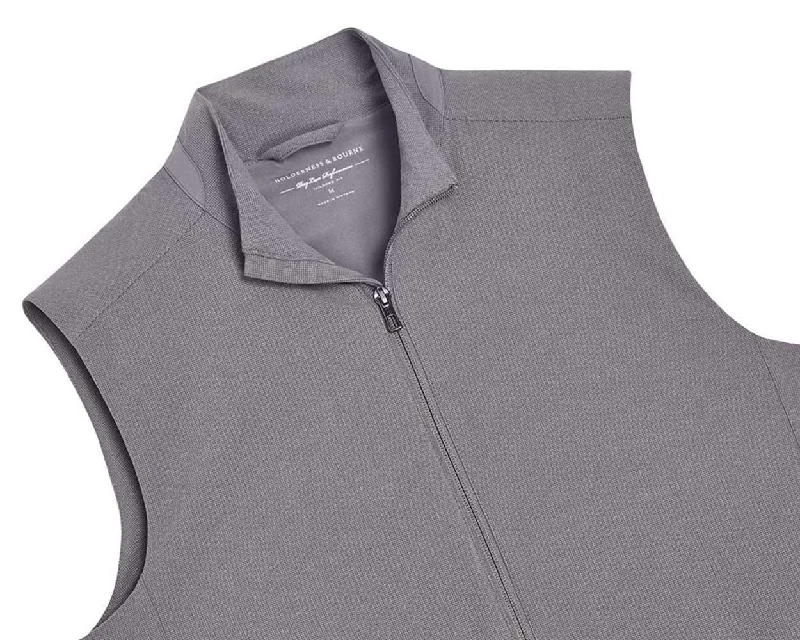 men's stylish waistcoats for suits -The Faulkner Vest: Charcoal