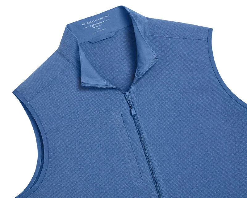 tailored waistcoats for formal occasions -The Ventura Vest: Maidstone Blue