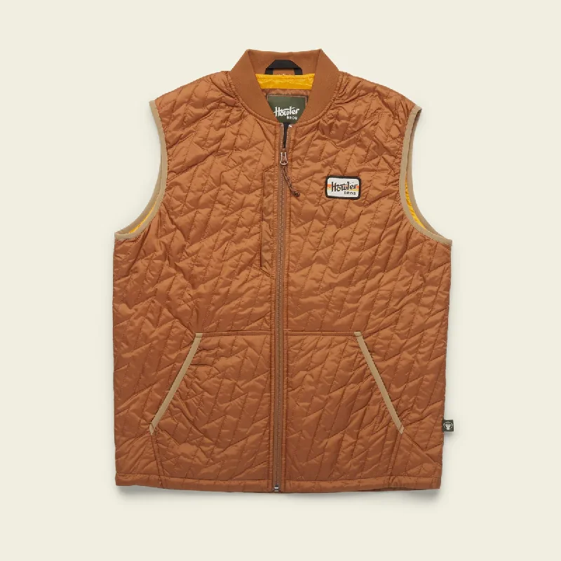 men's puffer vests -Howler Brothers Voltage Quilted Vest