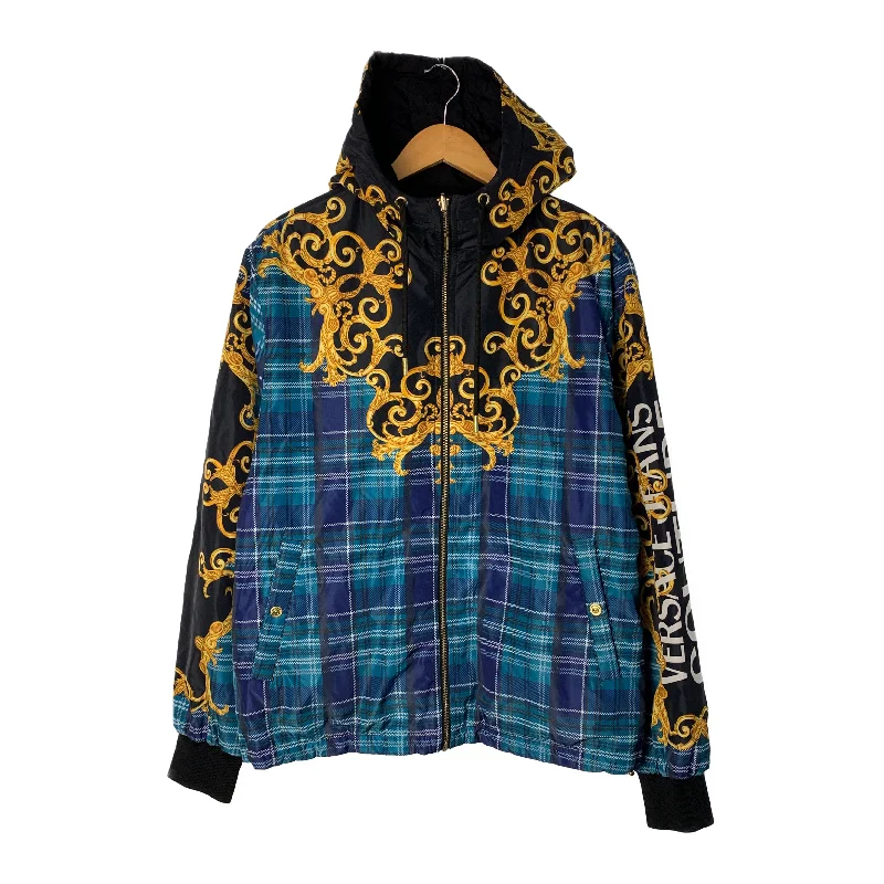 stylish winter jackets for men -VERSACE JEANS COUTURE/Jacket/50/Multicolor/Polyester/All Over Print/