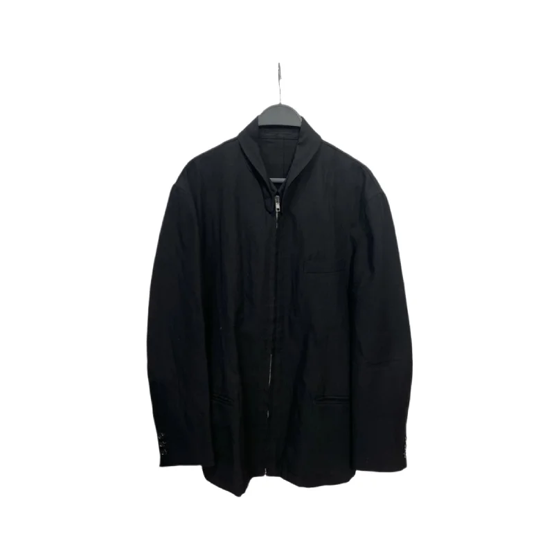 men's fleece-lined jackets -COMME des GARCONS HOMME/Jacket/S/Black/Wool/HJ-10002S