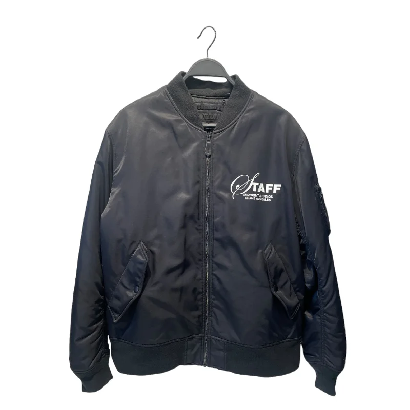 men's cargo jackets -MIDNIGHT STUDIOS/Jacket/L/Nylon/BLK/