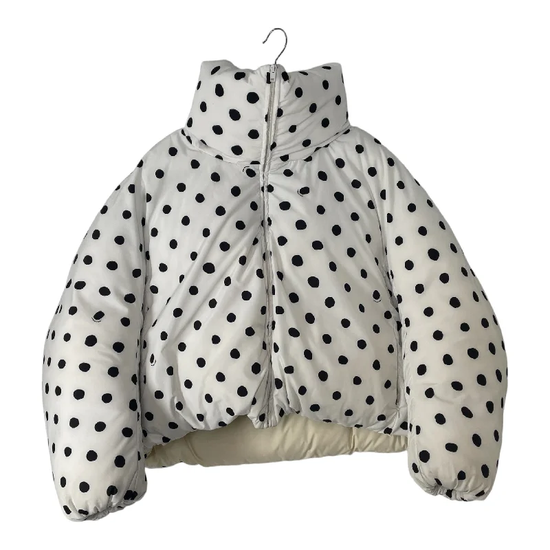 men's insulated rain jackets -MARNI/Jacket/S/Polyester/WHT/Polka Dot/MARNI 'POLKA DOT' PUFFER