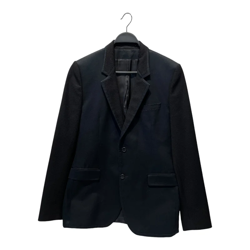 men's jacket coats for autumn -GIVENCHY/Jacket/50/Cotton/BLK/BLAZER