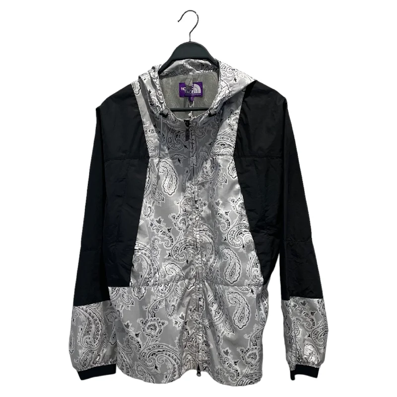 men's casual zippered jackets -THE NORTH FACE PURPLE LABEL/Jacket/M/Nylon/SLV/Paisley/