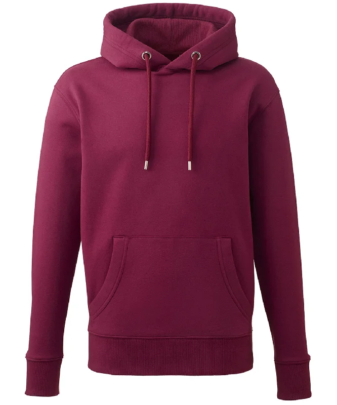 men's hoodies for casual wear -Burgundy - Men's Anthem hoodie