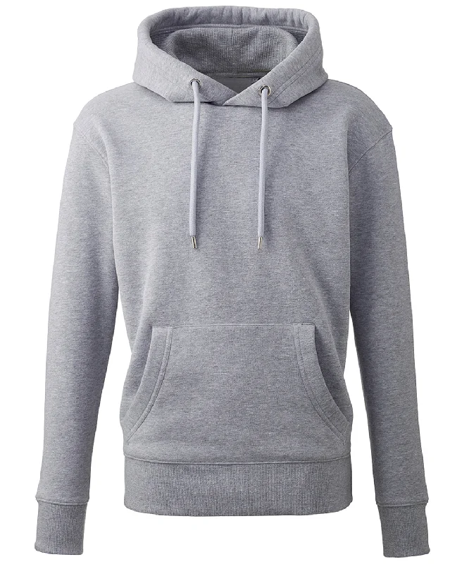 high-quality sweatshirts for men -Grey Marl - Men's Anthem hoodie