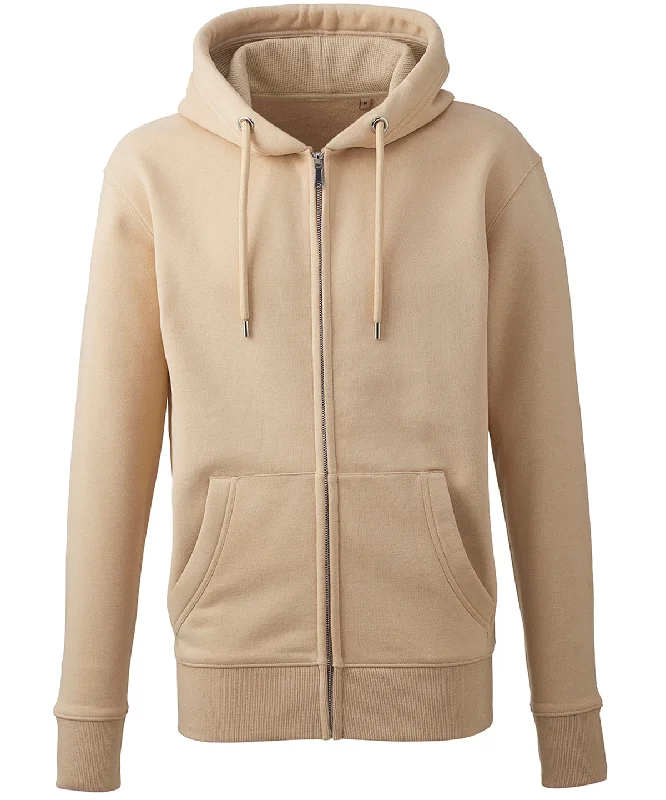 oversized hoodies for men -Desert Sand - Men's Anthem full-zip hoodie