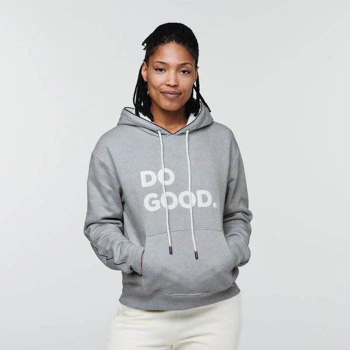 Women's Do Good Pullover Hoodie - Heather Grey