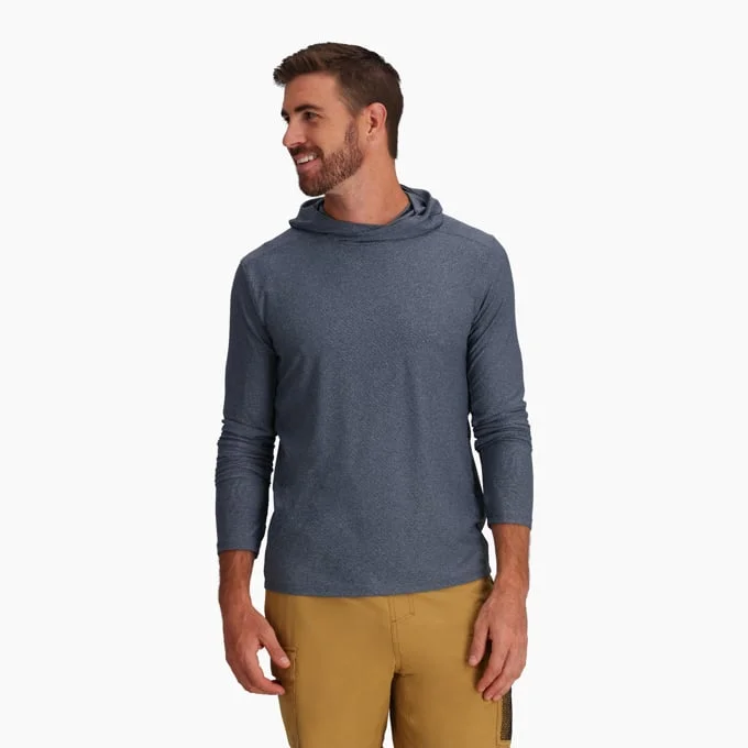 Men's Amp Lite Hoodie - Navy Heather