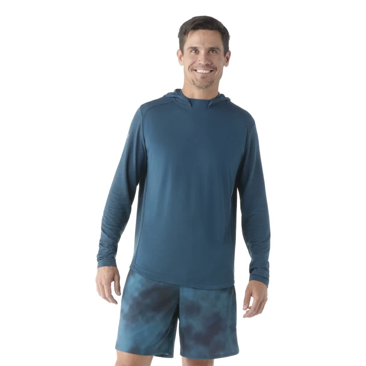 Men's Active Mesh Hoodie - Twilight Blue