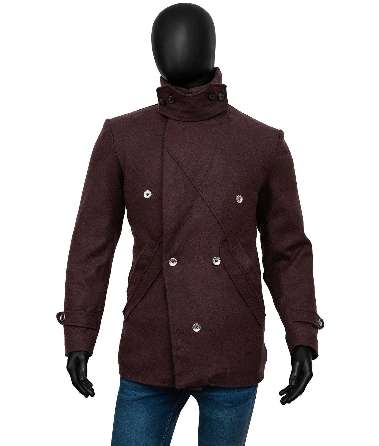 men's stylish puffer jackets -Tom Hiddleston Loki Season 2 Peacoat