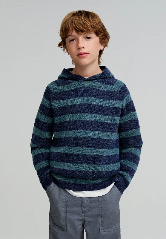 STRIPES HOODIE TRICOT KIDS