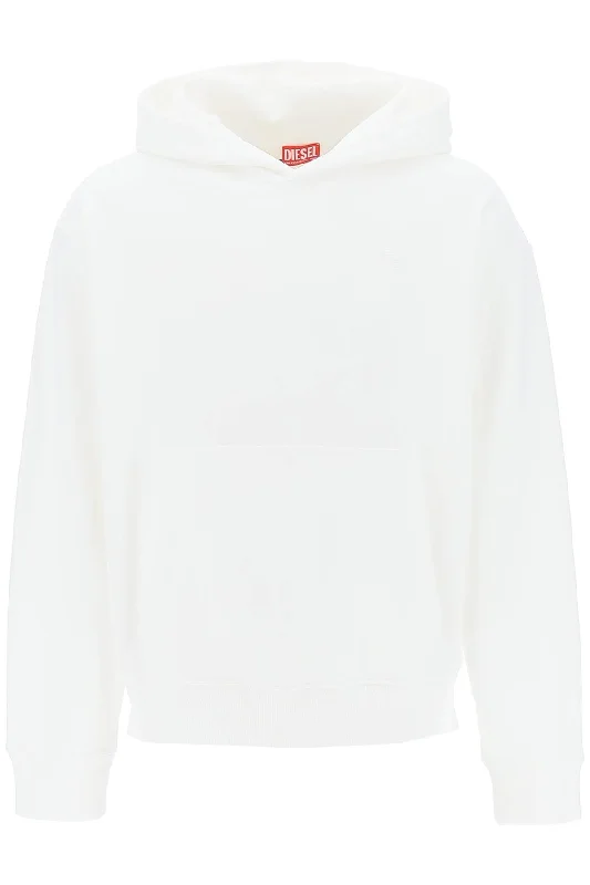 Diesel 's-macs-hood-megoval' hoodie with logo embroidery