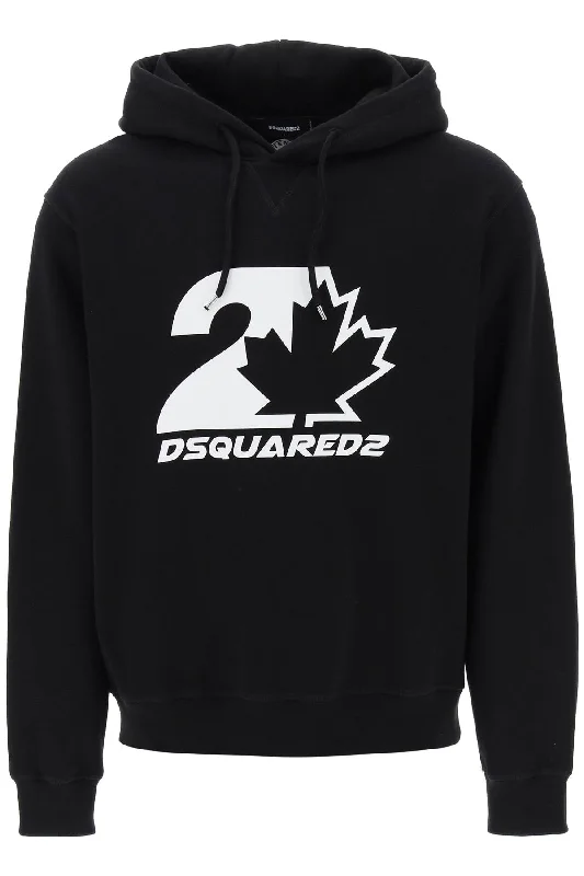 Dsquared2 printed hoodie