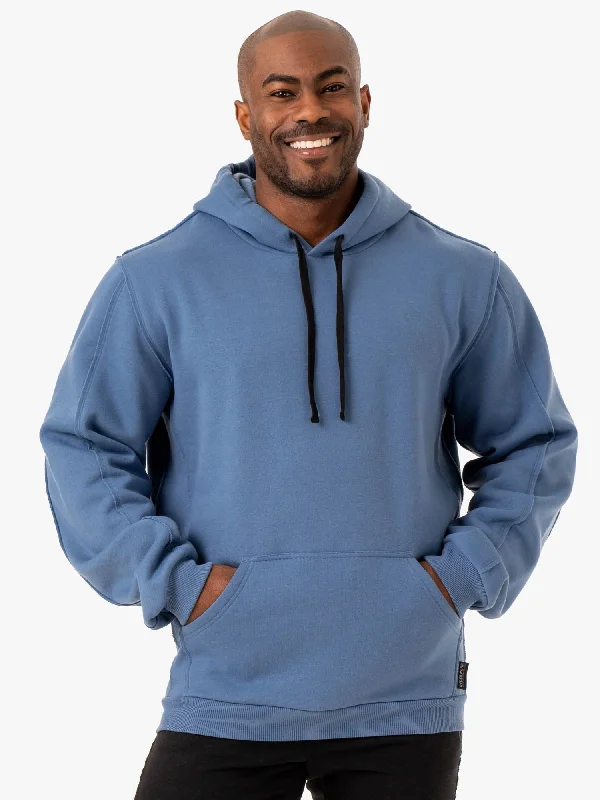 stylish hoodies for men -Force Pullover Hoodie - Blue