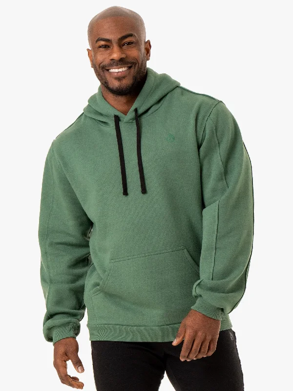 custom hoodie sweatshirts for men -Force Pullover Hoodie - Green