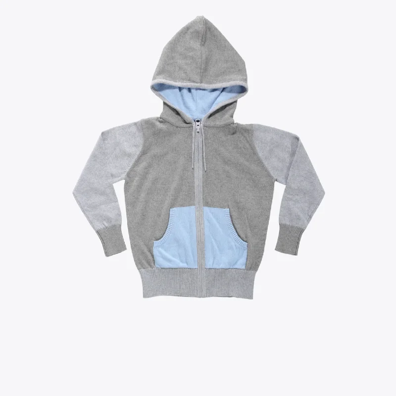 Happy Hoodie | Light Blue