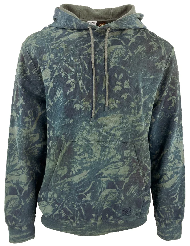 LOEWE Loose Fit Hoodie in Blue Multi