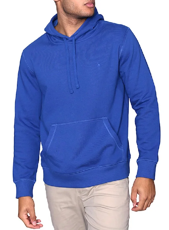 men's long sleeve sweatshirts -Luxe Fleece Hoodie Pullover