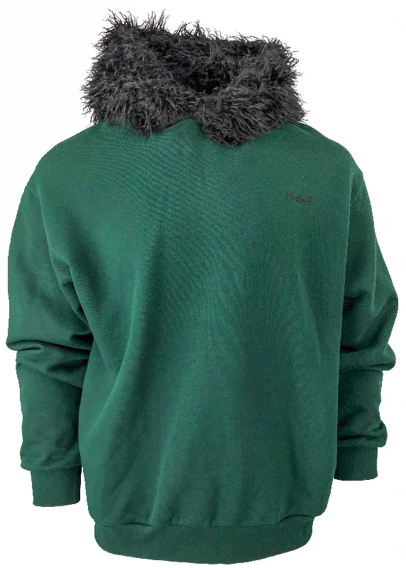 Marni Fuzzy Hoodie in Forest