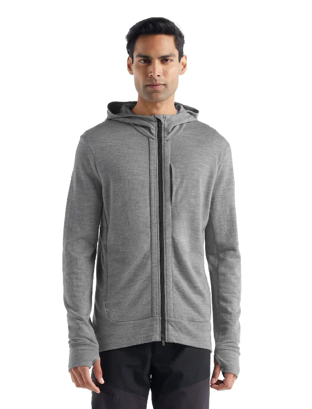 Merino Quantum III Long Sleeve Zip Hoodie (Men's)