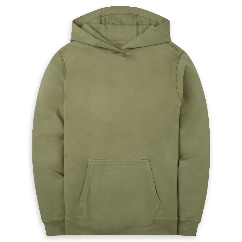 Pullover Hoodie - Washed Olive